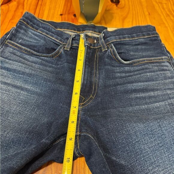 Imogene+Willie Virginia Dark Wash Raw Hem Straight Leg Jeans Women’s Size: 25 - Picture 6 of 12